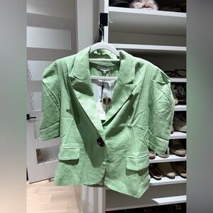 English Factory Women's Mint Blazer